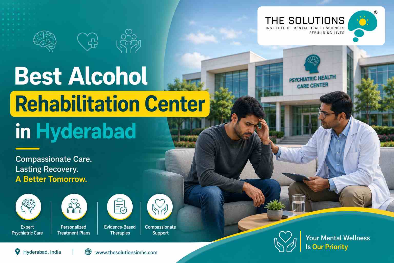 Best Alcohol Rehabilitation Center in Hyderabad