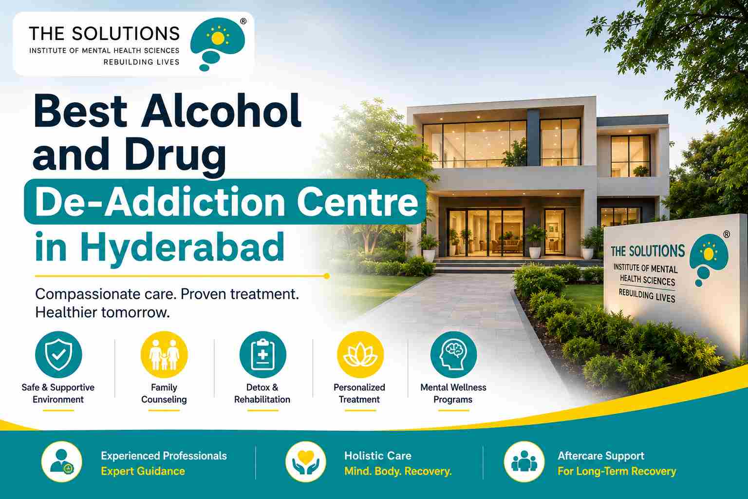 Alcohol and Drug De-Addiction Centre in Hyderabad