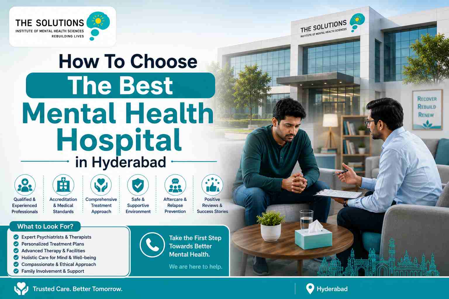 How To Choose The Best Mental Health Hospital in Hyderabad