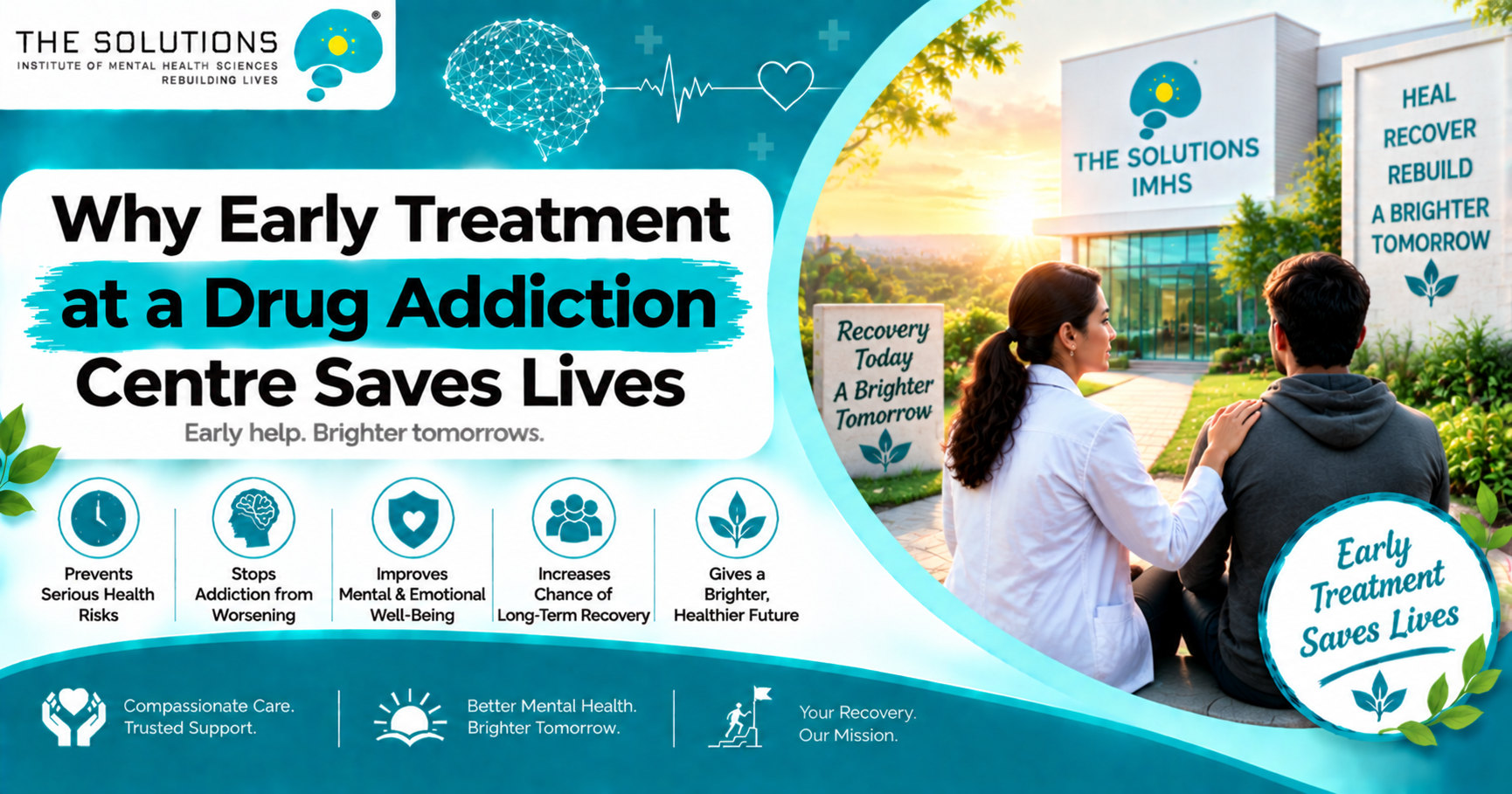 Why Early Treatment at a Drug Addiction Centre Saves Lives